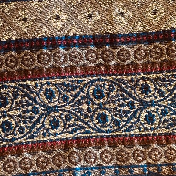 Vintage 1960s Italian Jacquard Dress, size S/M - Picture 11 of 12